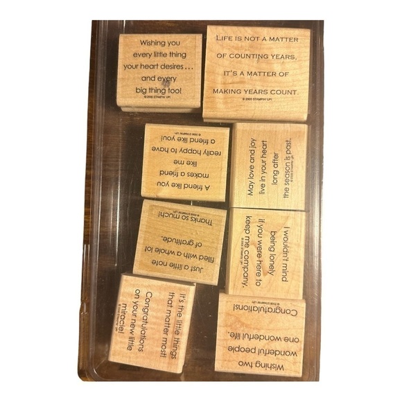 Stampin’ Up In My Thoughts gently used Rubber Stamping, Scrapbooking & c… - Picture 1 of 4